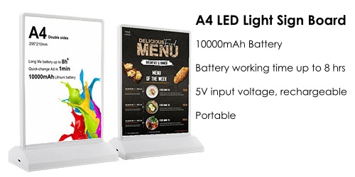 LED Advertising Light Sign Board